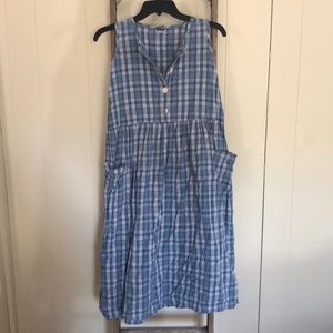 VINTAGE LANDS END DRESS SIZE 14